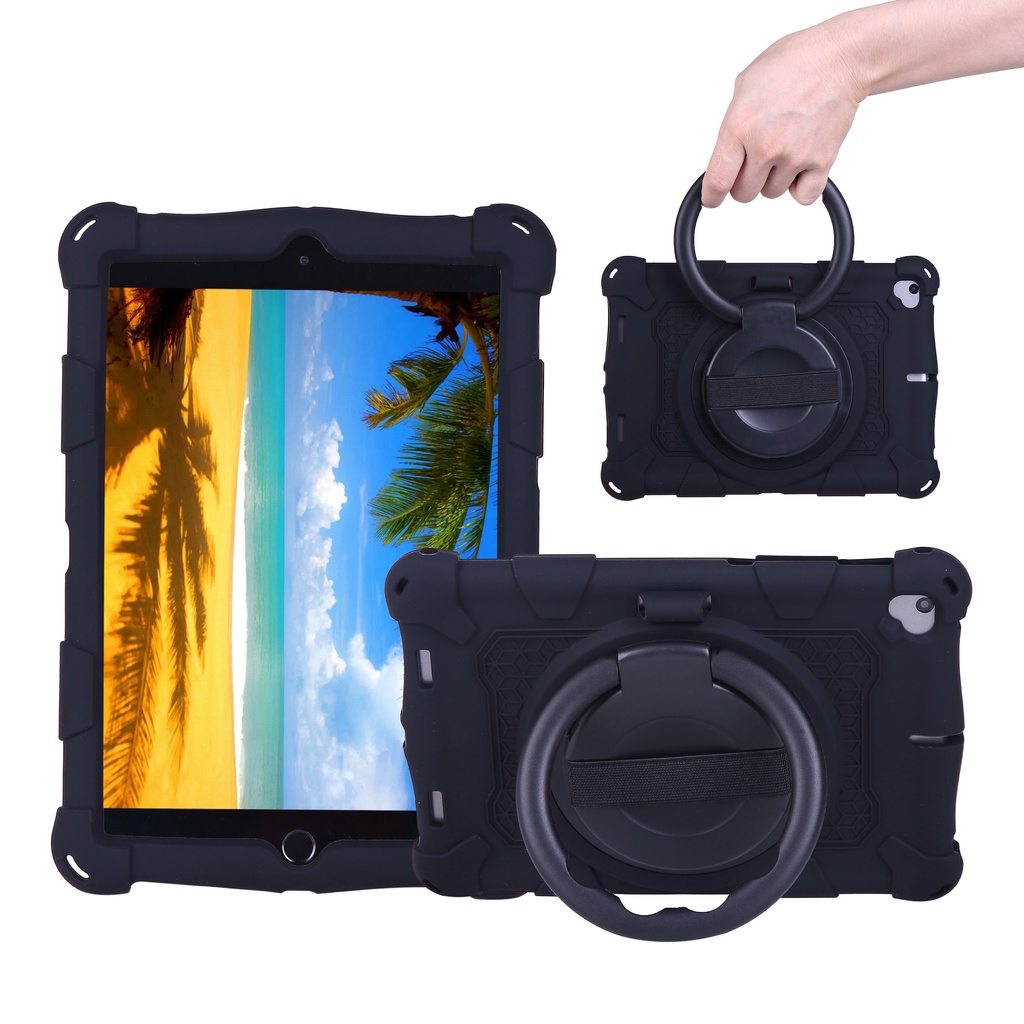 Ốp Máy Tính Bảng Silicone Mềm Cho iPad mini 1 2 3 4 5 10.2 7th/8th/9th Gen 2019/2020/2021 Pro Air 10.5 10.9 11" 2018/2022