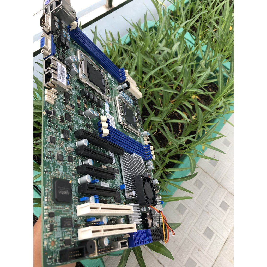 Bo mạch chủ Mainboard Main Supermicro X8DTL X8DT3 dual 2 CPU x58 socket 1366 X5670 render giả lập nox ngon như i7 8700 | BigBuy360 - bigbuy360.vn