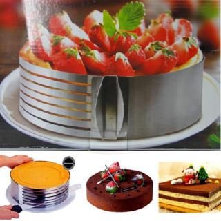 Khuôn tròn làm bánh bằng thép không gỉ có thể điều chỉnh được