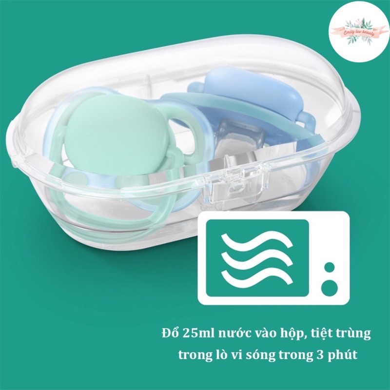 Ty ngậm phát sáng Avent ULTRA AIR NIGHT BÉ 0-6, 6-18M