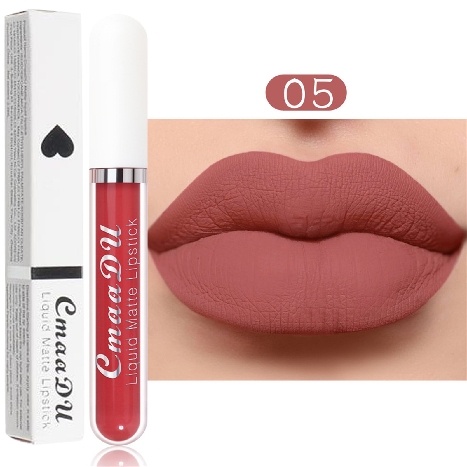 (Hàng Mới Về) Son Kem Lì 18 Màu Sắc Tùy Chọn Không Dính Lâu Trôi Không Thấm Nước 2.5ml | BigBuy360 - bigbuy360.vn