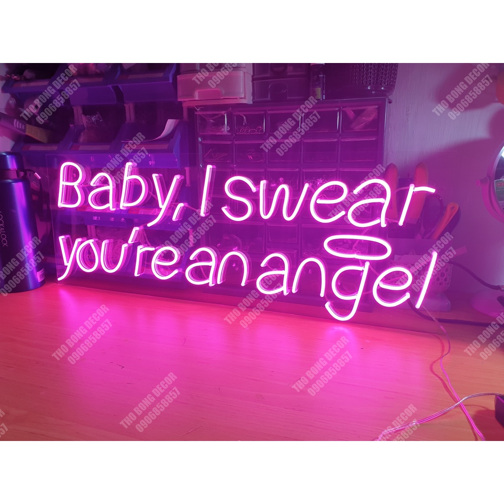 Đèn Led Neon Sign : Slogan  - nhận thiết kế theo yêu cầu!
