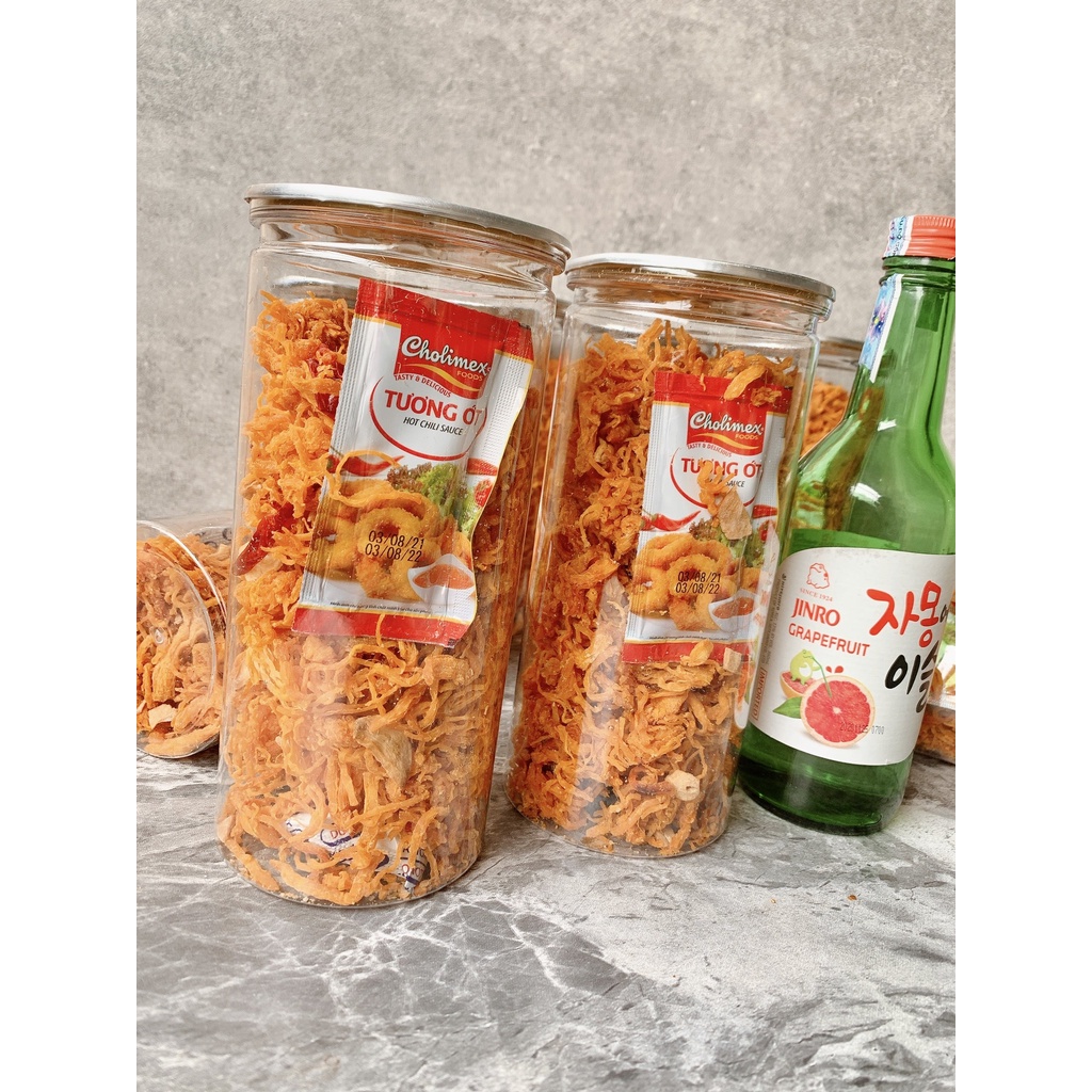 Khô Gà Lá Chanh Hũ PET – 300gr