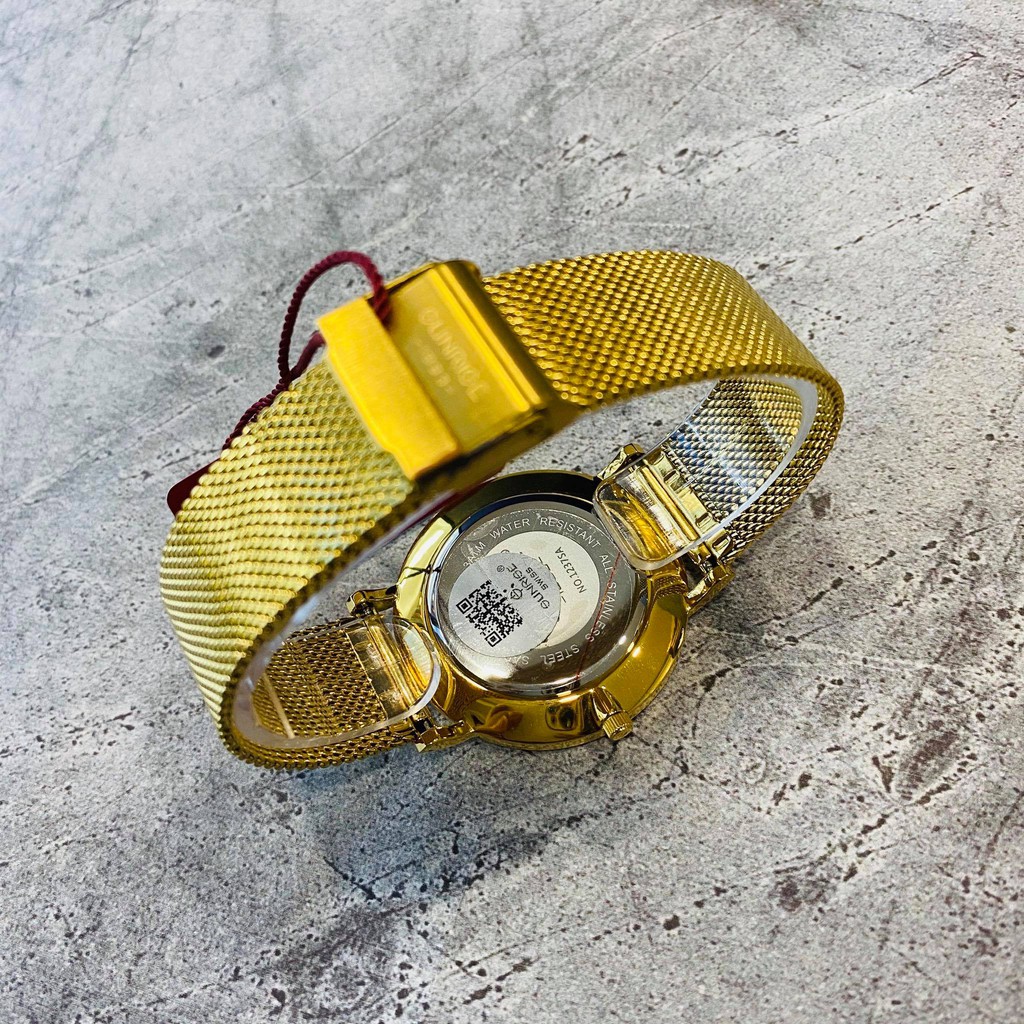 Đồng hồ Sunrise Nam chính hãng Nhật Bản M1237.SA.G.DD - kính saphire chống trầy - ch