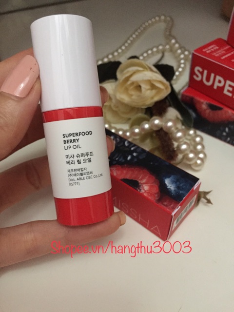 Dầu Dưỡng Môi Missha Superfood Berry Lip Oil | BigBuy360 - bigbuy360.vn