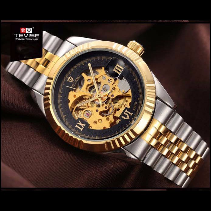 Đồng Hồ Nam Tevise Chạy Cơ Cao Cấp