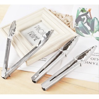 Kẹp inox gắp thức ăn, gắp đá, gắp đồ nóng