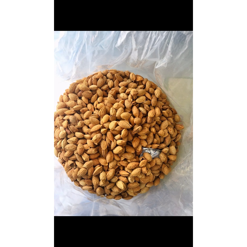 1KG HẠNH NHÂN RANG BƠ VỎ MỎNG HẠT CHẮC ĐẸP HÀNG Nhập Khẩu Mỹ