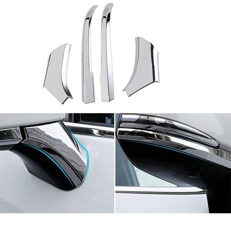 Viền Gương Chiếu Hậu Đính Kim Sa Lấp Lánh Trang Trí Xe Hơi Cho Toyota Corolla Cross XG10 2021-Present