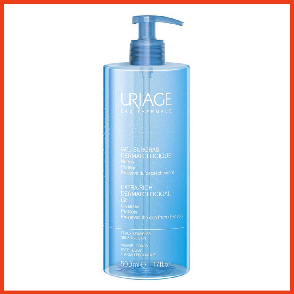 [CHÍNH HÃNG] Gel rửa mặt, cơ thể và da đầu Surgras Dematologique 500ml
