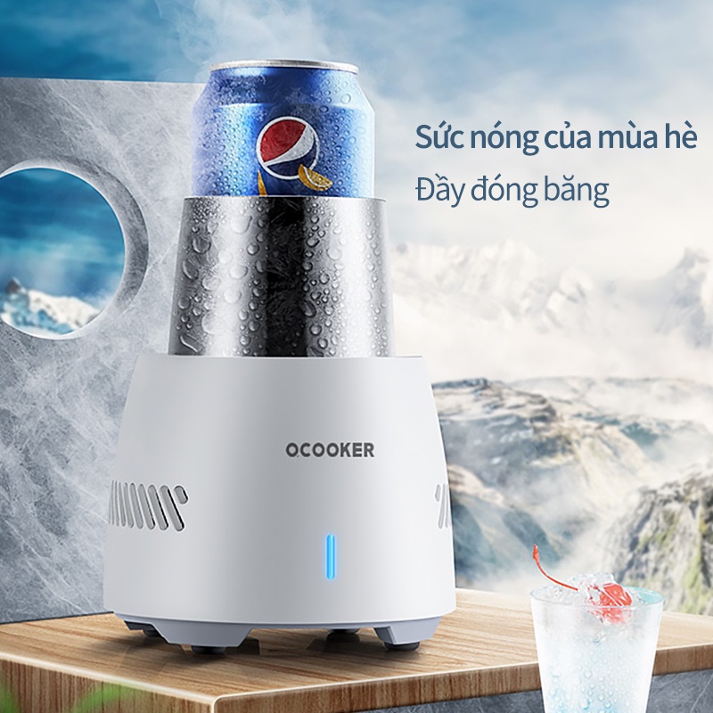 Cốc làm lạnh nhanh mini Xiaomi Qcooker - Ly làm lạnh nhanh mini Xiaomi Qcooker - Làm lạnh trong vòng 3 phút