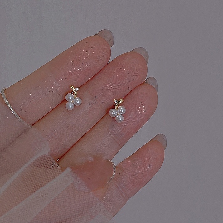 Bông tai nữ nho phong cách Hàn Quốc nữ tính KT62