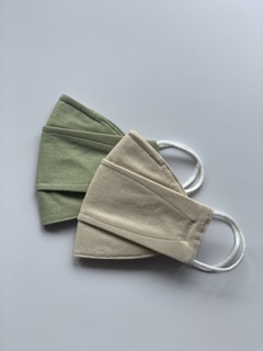 Khẩu trang vải Linen 4 lớp