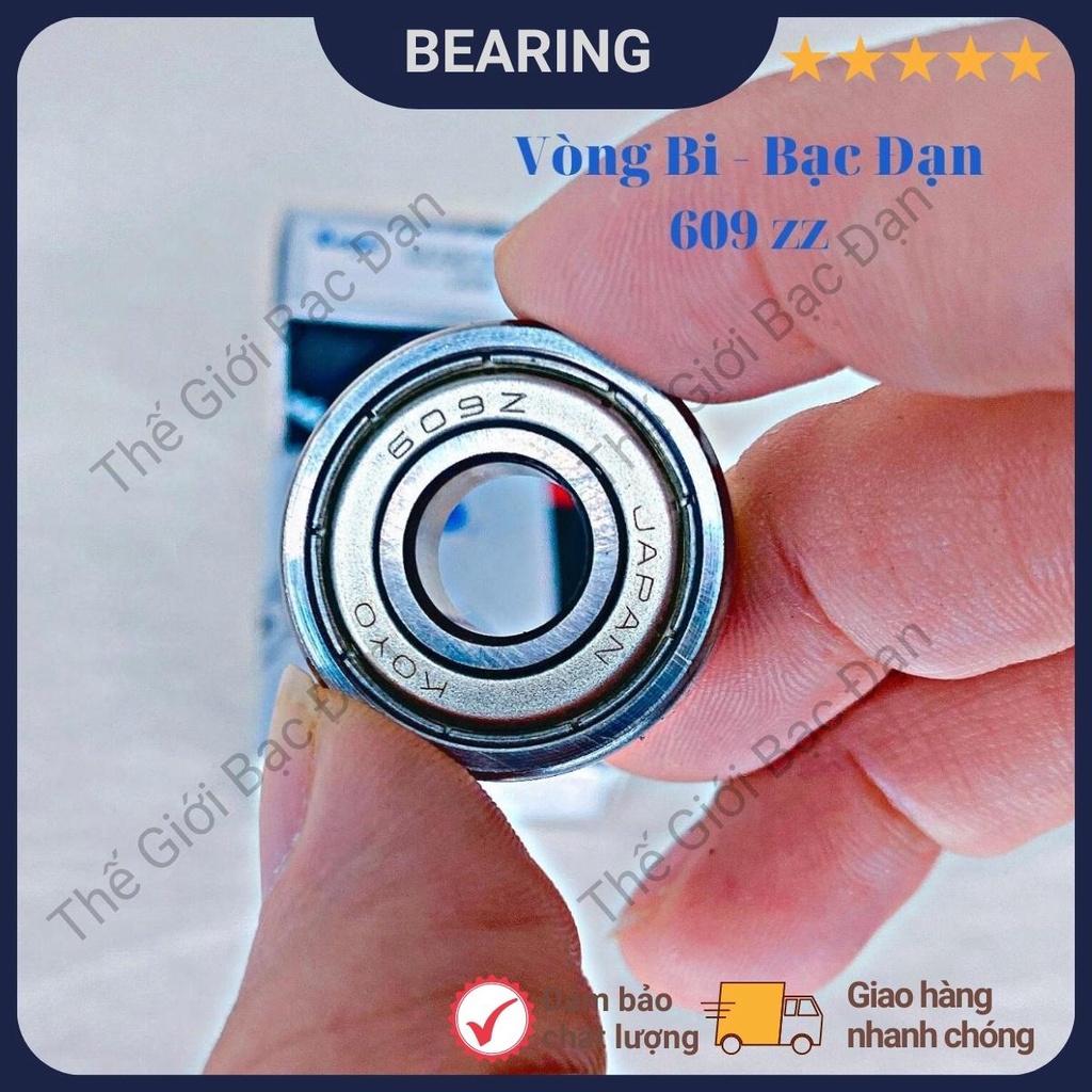 Vòng bi bạc đạn 609 zzcm koyo - hàng đẹp chất lượng cao - Thế giới bạc đạn