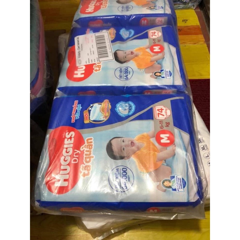 huggies bỉm quần M76