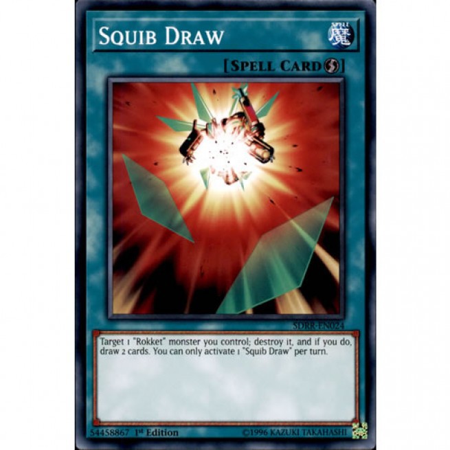Thẻ bài YUGIOH - Squib Draw - SDRR-EN024 - Common 1st Edition