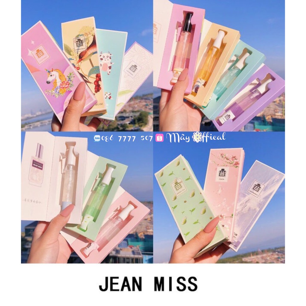 NƯỚC HOA JEAN MISS DẠNG ỐNG CÓ NHŨ NỘI ĐỊA TRUNG | Thế Giới Skin Care