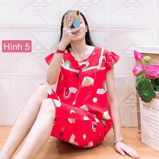 Đồ mặc nhà lửng thô lụa mát mịn