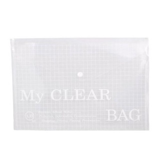 Bìa nút My Clear A4 - F4 file nút đựng hồ sơ giấy tờ a4