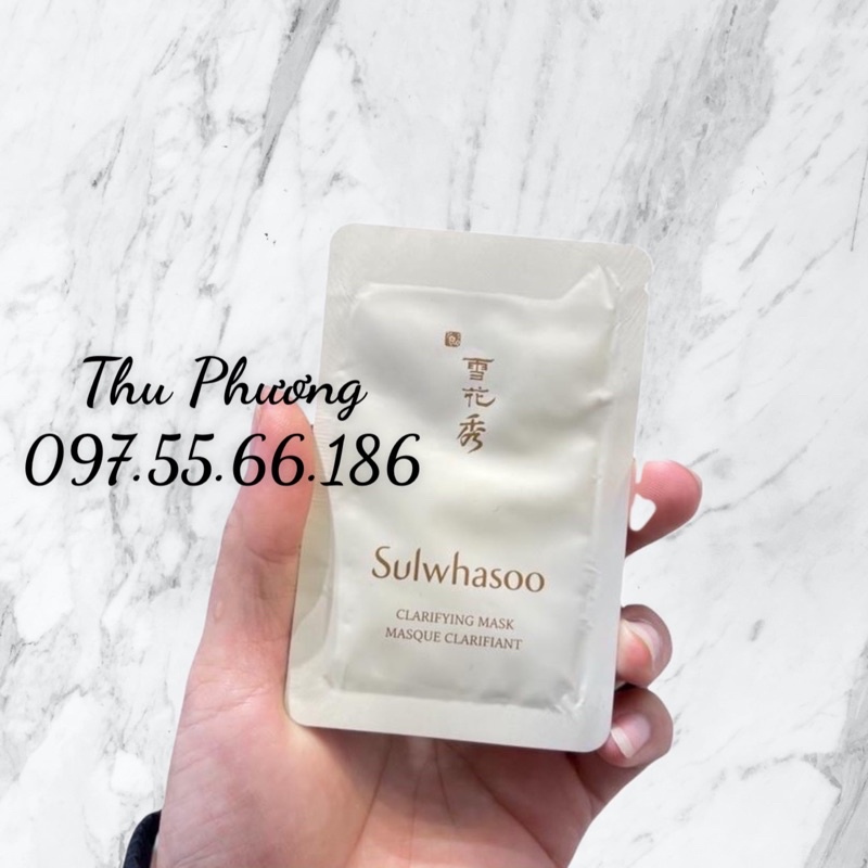 gói mặt nạ lột sulwhasoo clarifying mask ex