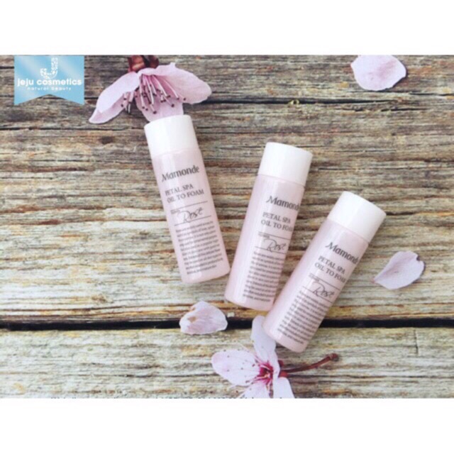 Sữa rữa mặt Mamonde Petal Spa Oil to Foam 25ml