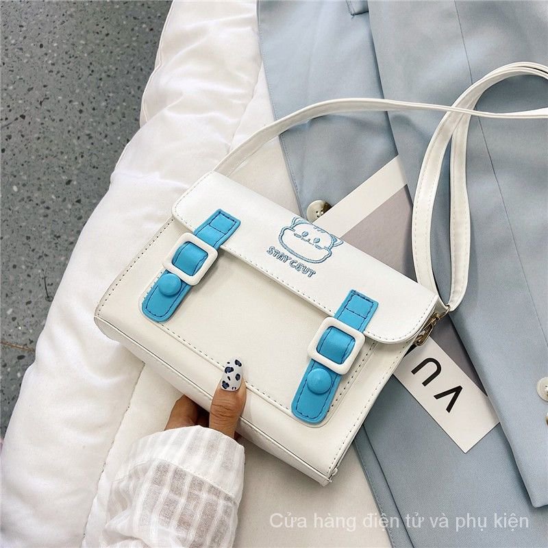 Túi đeo vai dáng nhỏ dễ thương kiểu Pháp thời trang mùa xuân hè cho phụ nữ 2022