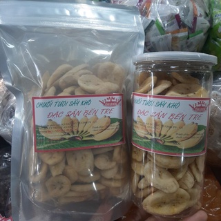 CHUỐI SẤY MÈ GỪNG GIÒN.