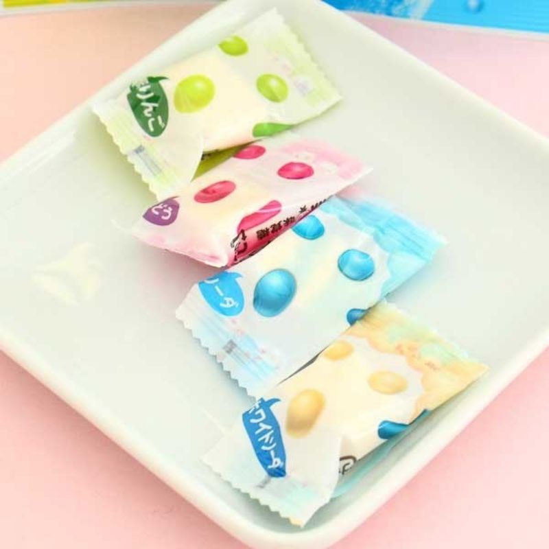 Kẹo Xí Ngầu 4 Vị UHA Nhật Bản 90g