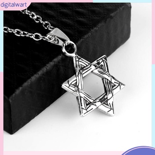Vòng cổ mặt hình ngôi sao 6 cánh phong cách hiphop thời trang cho nam nữ