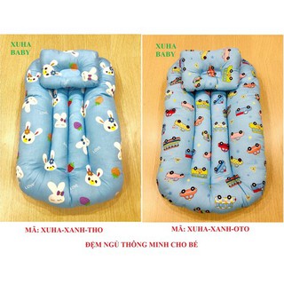 Đệm ngủ thông minh cho bé chất cotton