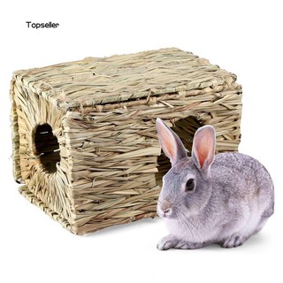Tổ rơm đan cho thỏ chuột hamster