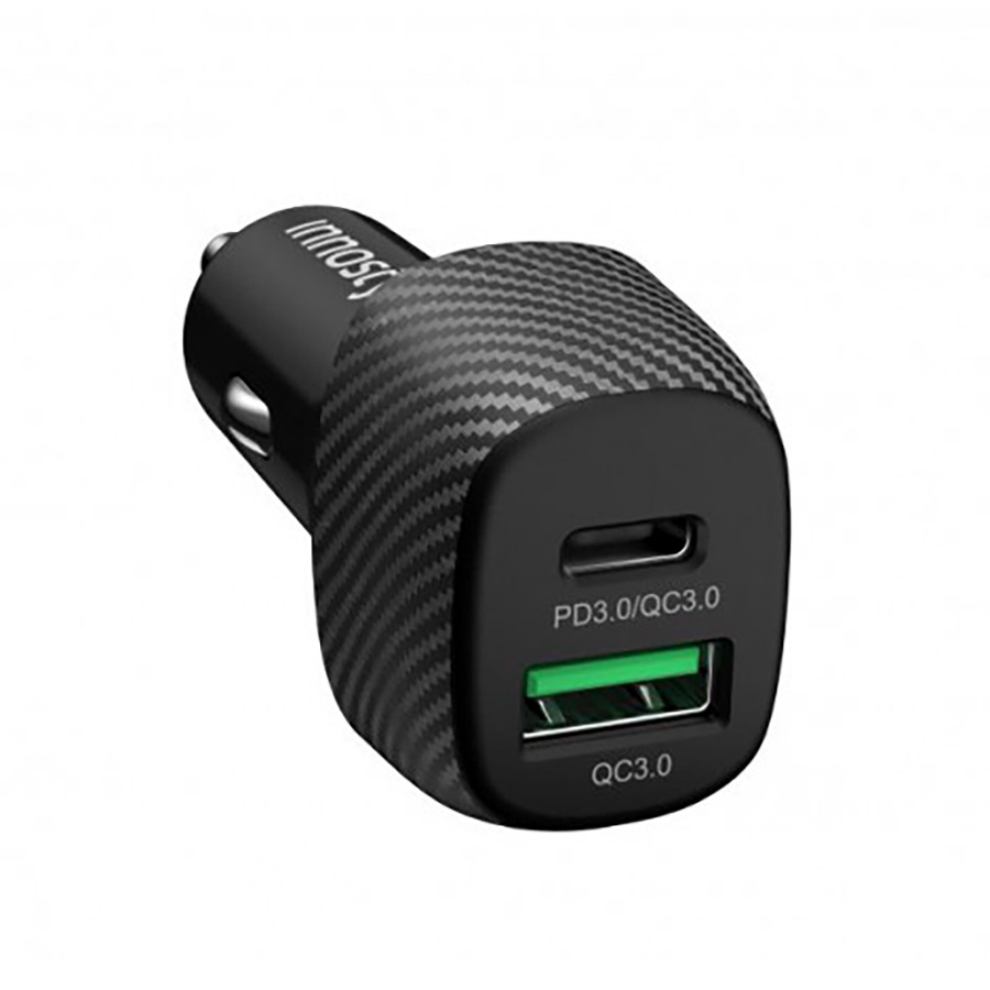 Sạc nhanh xe hơi INNOSTYLE Poweron speed 2 cổng PD/QC3.0 38W - Hoàng Hà Mobile