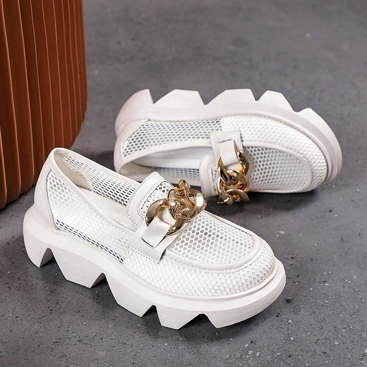 Giày Cao Gót Mũi Tròn Thiết Kế Thoáng Khí Hợp Thời Trang Cho Nữ | BigBuy360 - bigbuy360.vn