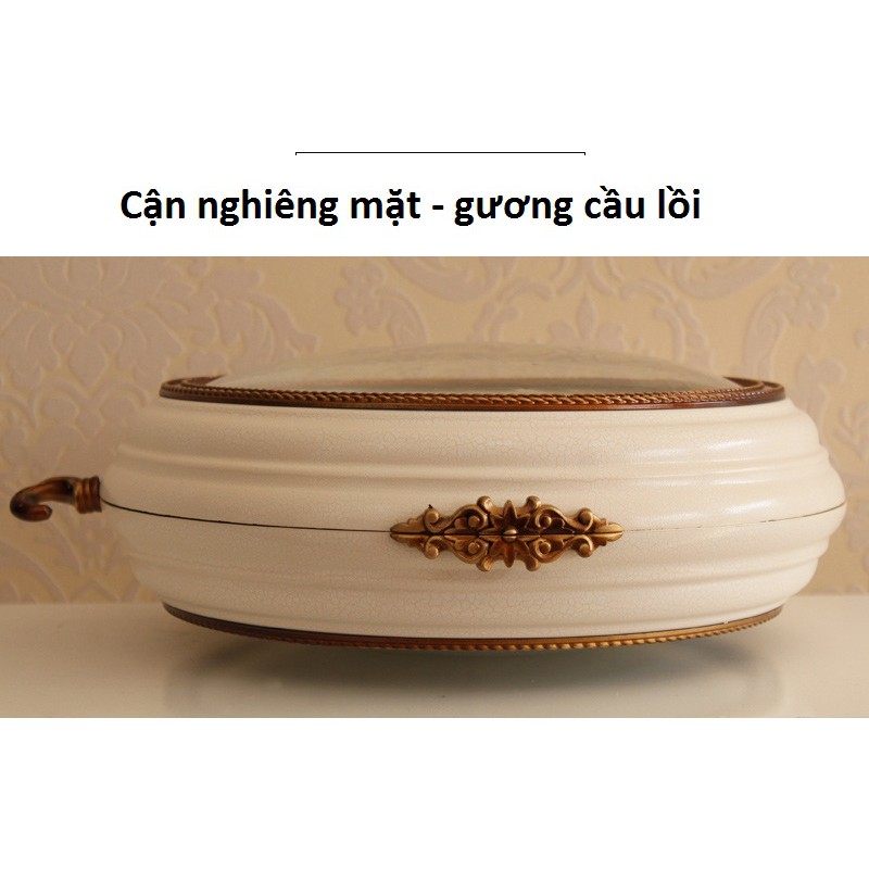 Đồng hồ treo tường 2 mặt CAO CẤP chim Khổng Tước