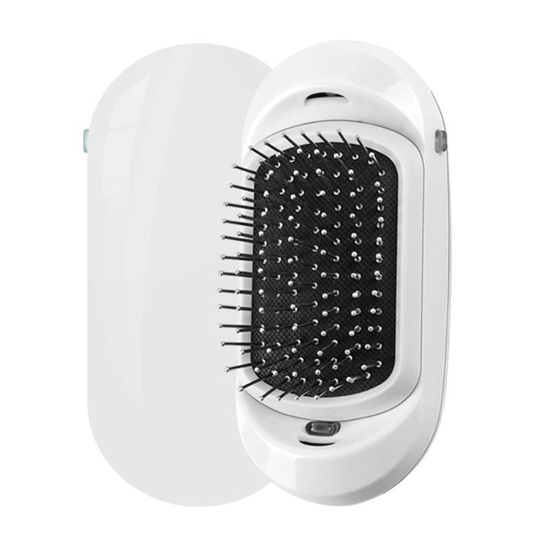 Lược Điện Ion Âm Chải Tóc Massage Da Đầu Tạo Kiểu Tóc Cho Salon