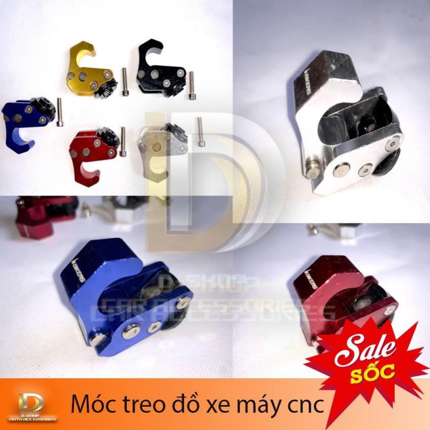 Móc Treo Đồ BIKER Nhôm CNC gắn VARIO,CLICK,VISION.......mọi loại xe máy chính hãng