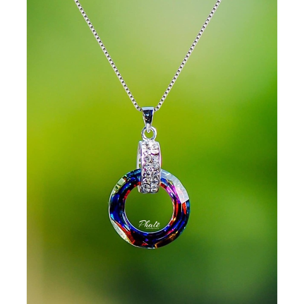 Mặt Dây Chuyền Pha Lê Swarovski Hình Tròn S20mm