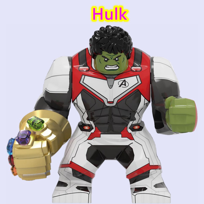 Đồ Chơi  Lắp Ráp Mô Hình Nhân Vật Hulk Truyện Tranh Marvel Mini Cho Trẻ Em