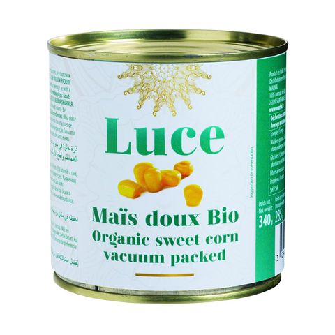 Bắp ngọt hữu cơ (Organic Sweet Corn) - Luce - 340g - HCMShop