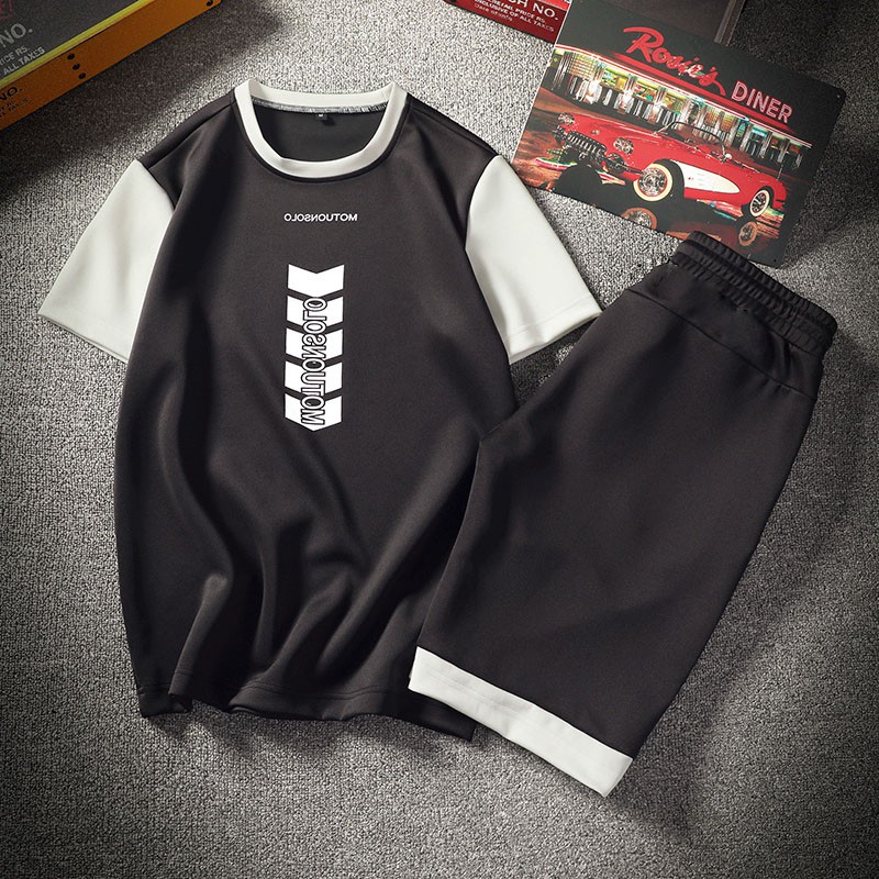 SET BỘ QUẦN ÁO THỂ THAO THUN LẠNH, SET BỘ ÁO NAM TAY LỠ chất liệu thun lạnh mền mịn in logo Đủ Size  - BN78 | BigBuy360 - bigbuy360.vn