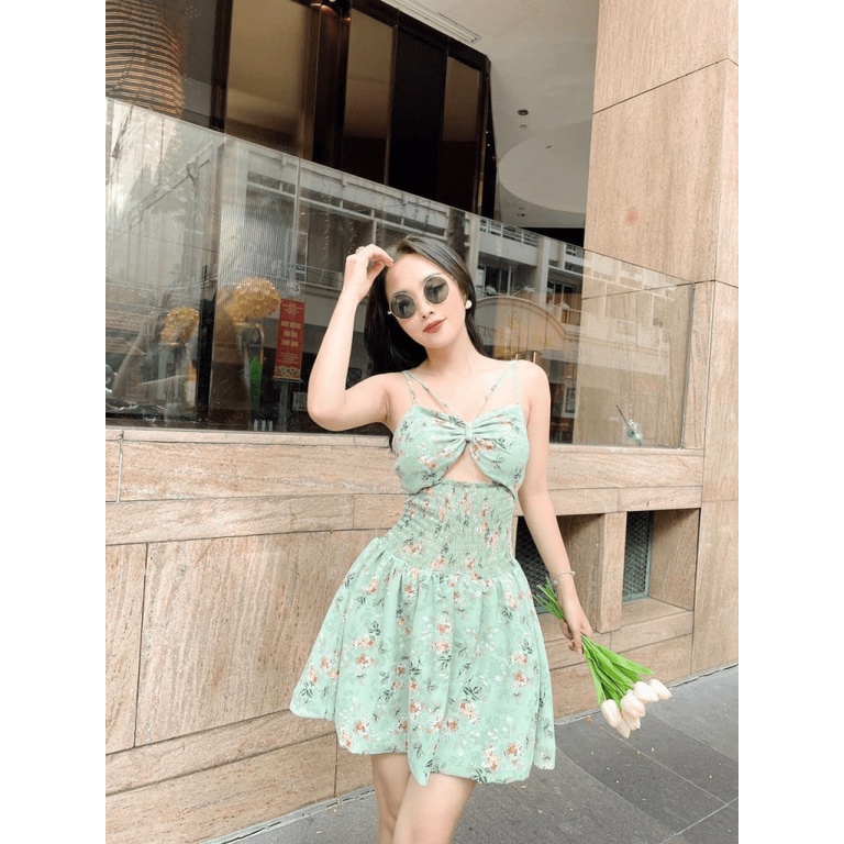 [ MẪU MỚI- GIÁ ƯU ĐÃI ]  ĐẦM VOAN TIỂU THƯ CHẠY SMOCKING/ HOẠ TIẾT HOA, DỄ THƯƠNG, NỰ TÍNH, PHÙ HỢP CÁC DỊP ĐI CHƠI UP s