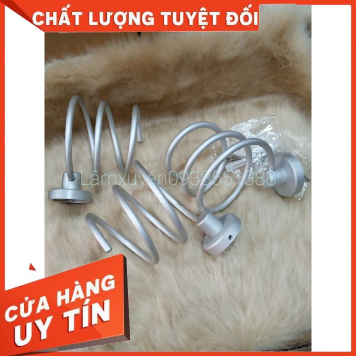 Giá treo máy sấy tóc , dụng cụ bằng inox cao cấp siêu xịn xò , thiết kế xoắn ốc sang xịn, tiết kiệm không gian Tận gốc