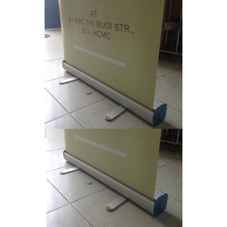 Chân standee cuốn nhôm cường lực loại tốt ( tặng bao đựng chuyên dụng)
