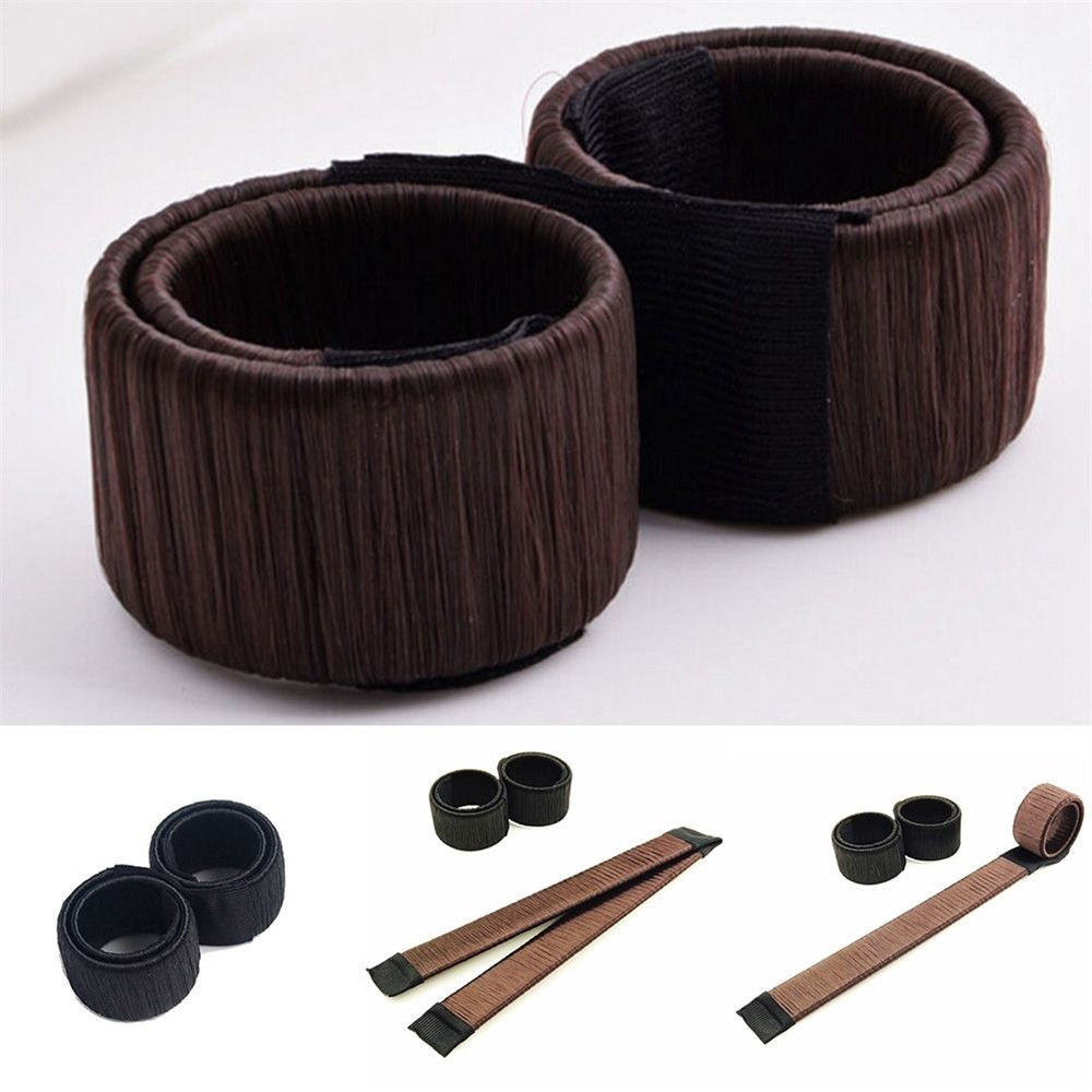 (Hàng Mới Về) Dụng Cụ Tạo Kiểu Tóc Bện Hình Bánh Donut Diy