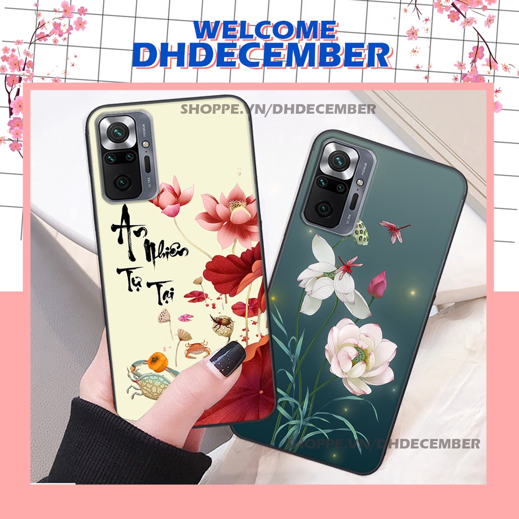 Ốp lưng Xiaomi REDMI  NOTE 10 PRO 4G in hình thư pháp tâm an vạn sự an ,mã đáo thành công SIÊU CHẤT