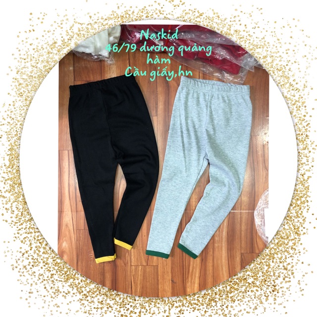 Quần legging len tăm cho bé gái