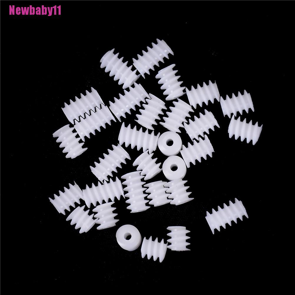 Set 11 / 10 Bánh Răng Nhựa 6x8mm 2mm Đồ Chơi DIY