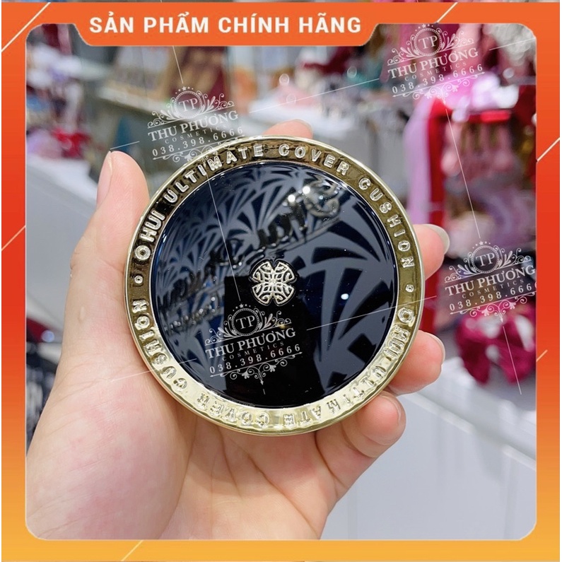 Hộp chính phấn nước trắng da ohui vỏ đen ( tách set)