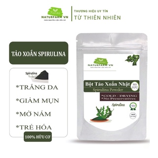 100gr Bột Tảo Xoắn Spirulina nguyên chất 100% Organic
