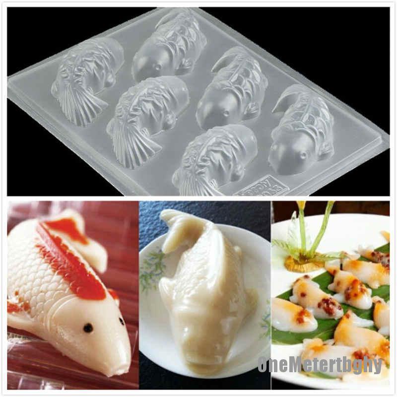Khuôn Làm Bánh Hình Cá Chép 3d